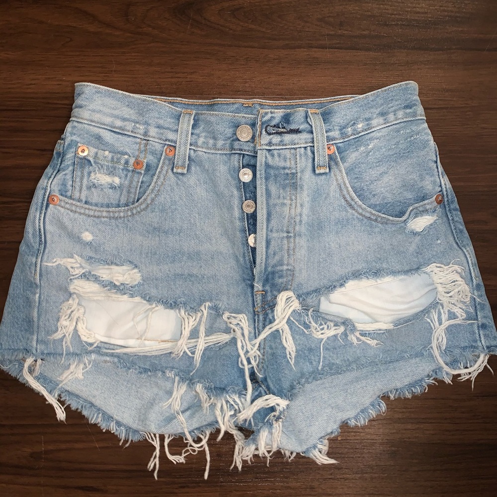 RARE 501 Levi Cutoff High-Waisted Jean Shorts